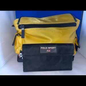 Polo sport bag hand bag and wallet Womens wallet and bag/purse